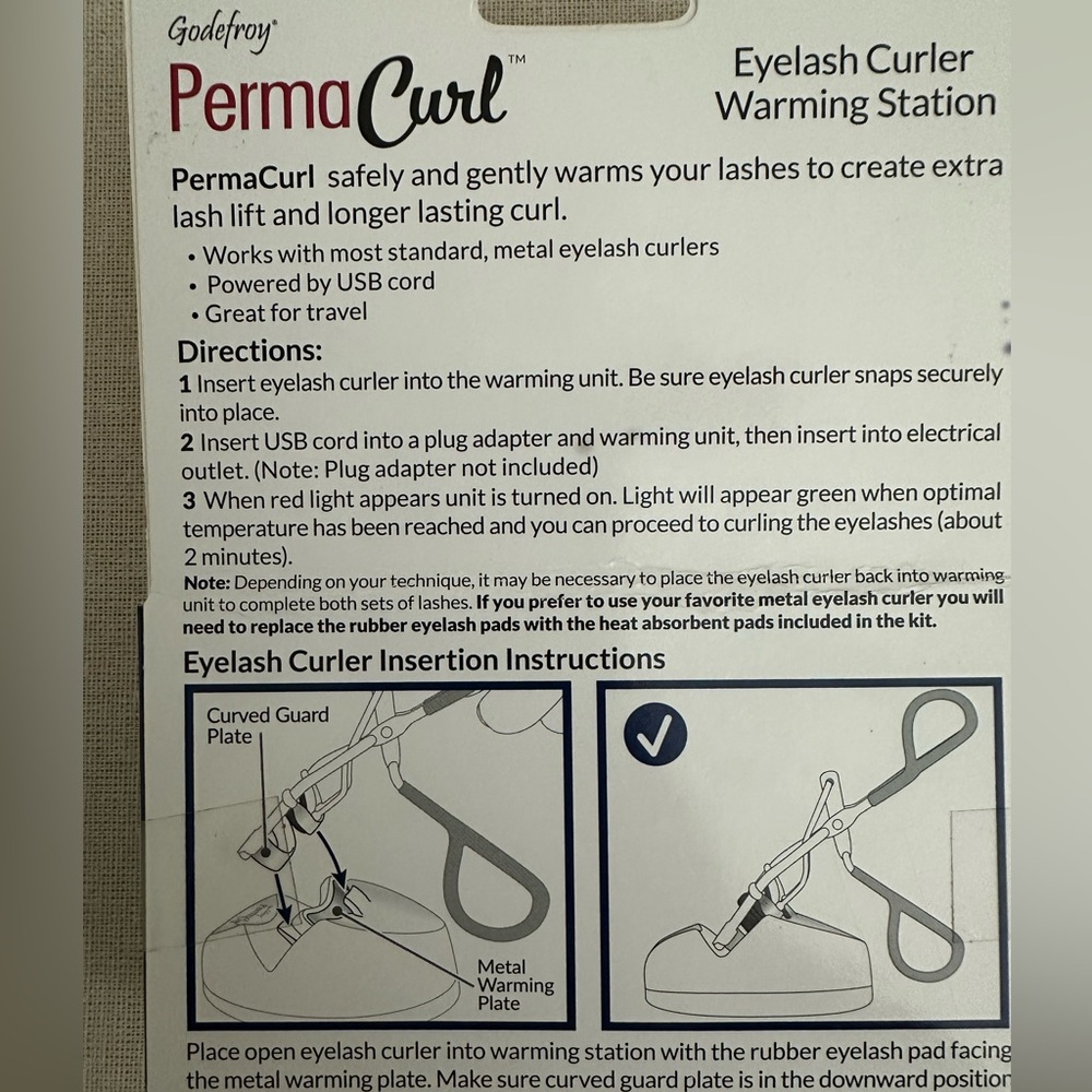 Godefroy PermaCurl Eyelash Curler Warming Station - Picture 8 of 9